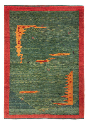 Tapis Gabbeh - Persan - 226 x 170 cm - multicolore