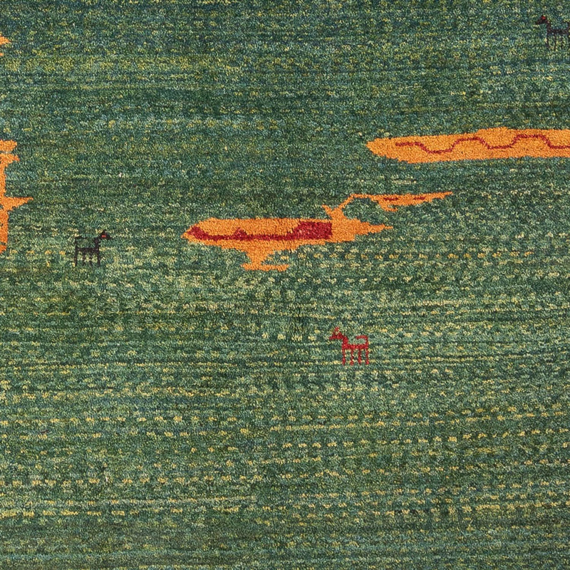 Tapis Gabbeh - Persan - 226 x 170 cm - multicolore