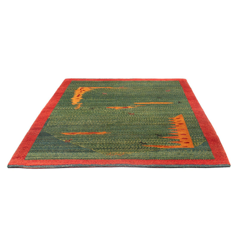 Tapis Gabbeh - Persan - 226 x 170 cm - multicolore