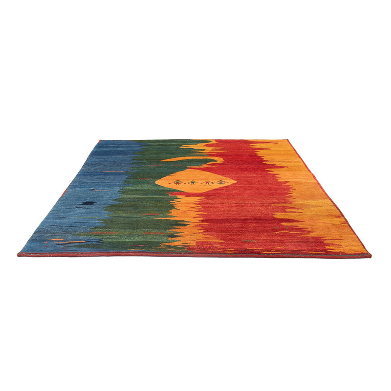 Tapis Gabbeh - Persan - 240 x 198 cm - multicolore