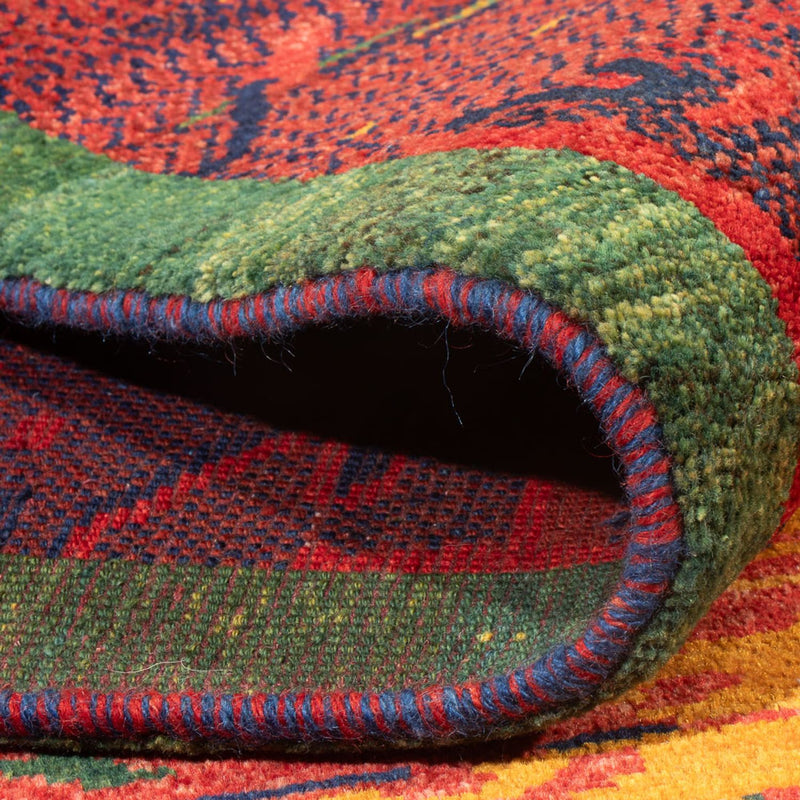 Tapis Gabbeh - Persan - 228 x 200 cm - multicolore