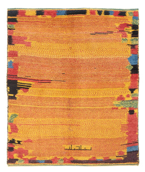 Tapis Gabbeh - Persan - 152 x 120 cm - multicolore
