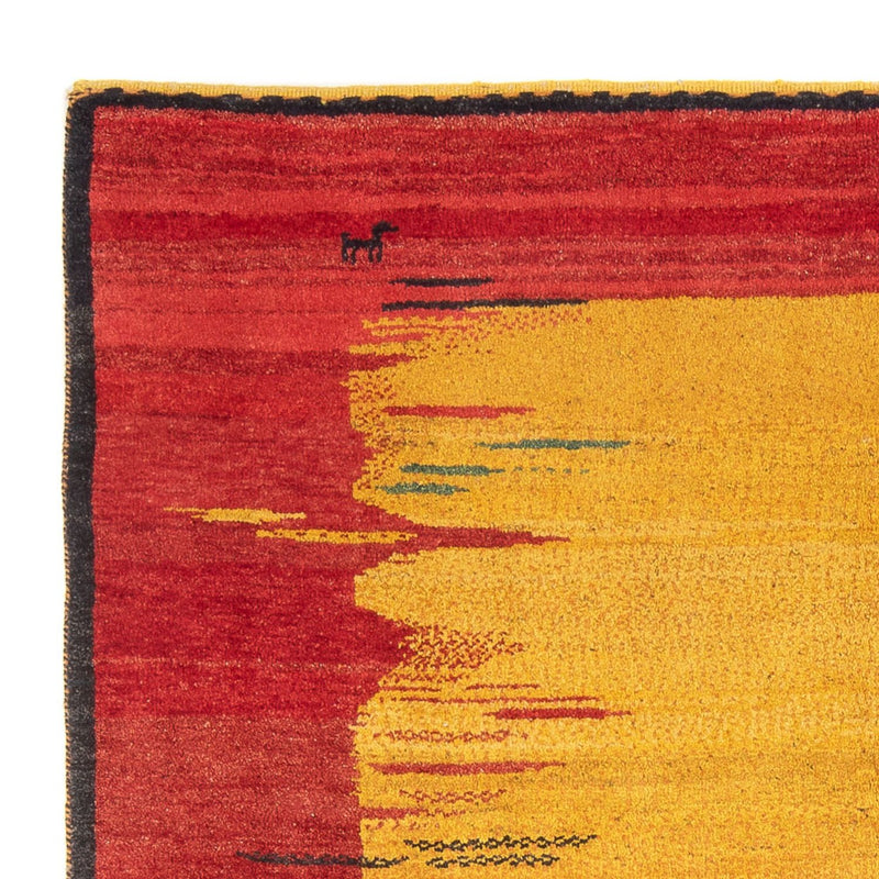 Tapis Gabbeh - Persan - 203 x 173 cm - multicolore