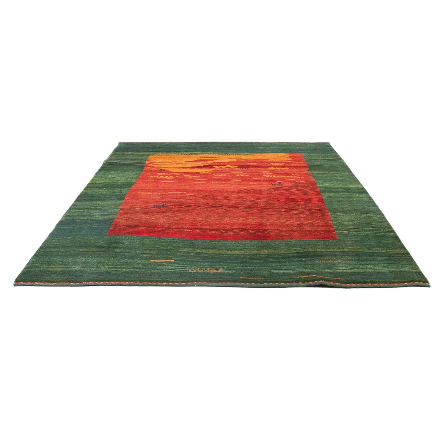 Tapis Gabbeh - Persan - 260 x 215 cm - multicolore