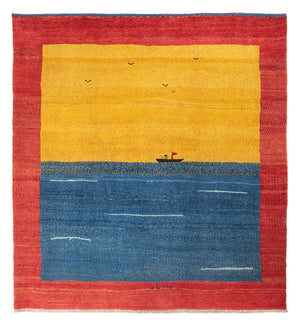 Tapis Gabbeh - Persan - 235 x 208 cm - multicolore