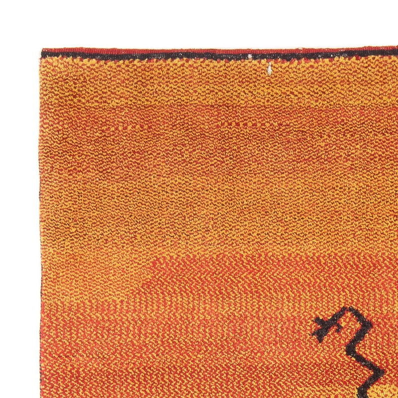 Tapis Gabbeh - Persan - 196 x 150 cm - multicolore