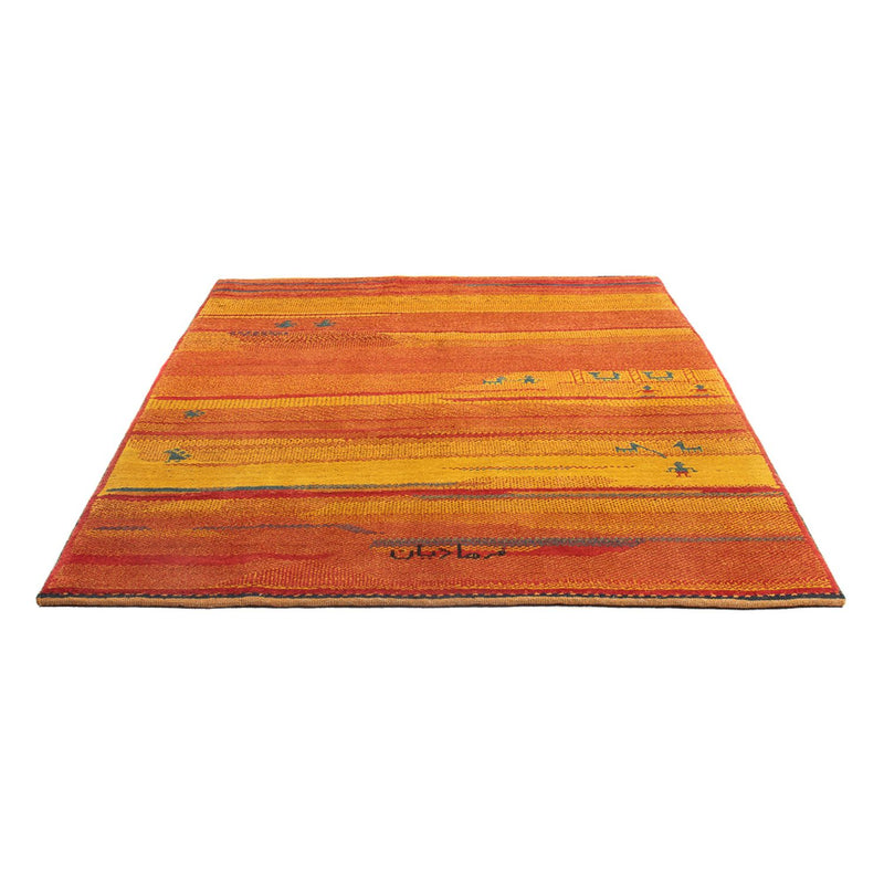 Tapis Gabbeh - Persan - 192 x 157 cm - multicolore