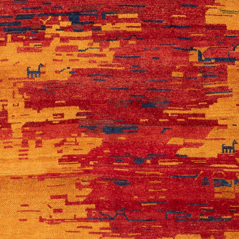 Tapis Gabbeh - Persan - 227 x 200 cm - multicolore