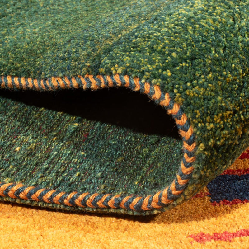 Tapis Gabbeh - Persan - 227 x 200 cm - multicolore