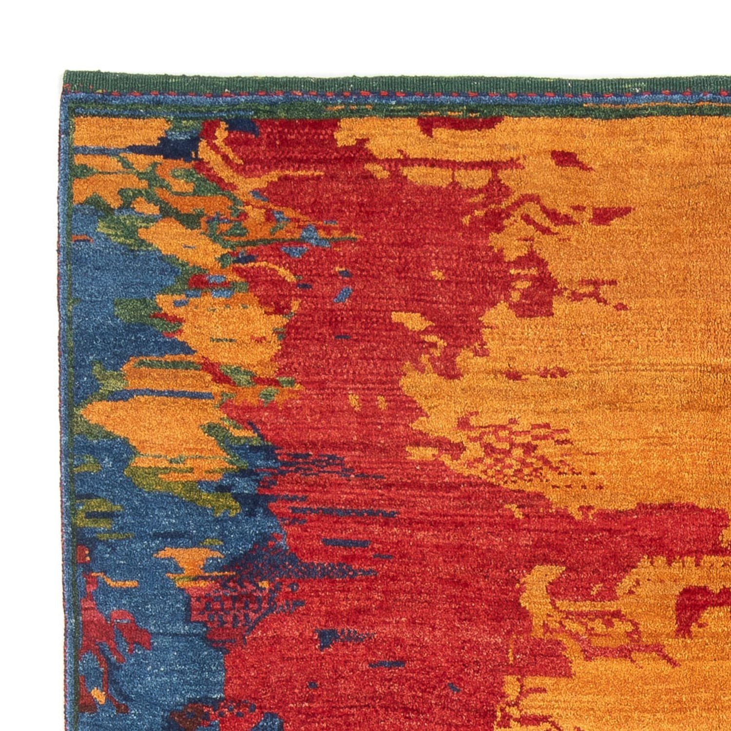 Tapis Gabbeh - Persan - 218 x 170 cm - multicolore
