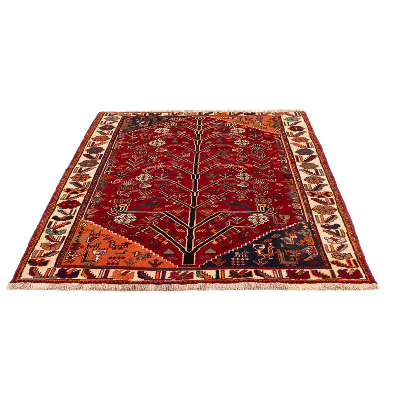 Tapis persan - Nomadic - 192 x 130 cm - rouge