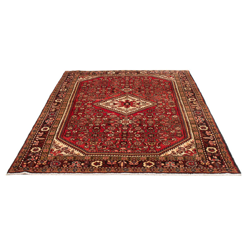 Tapis persan - Nomadic - 221 x 151 cm - rouge