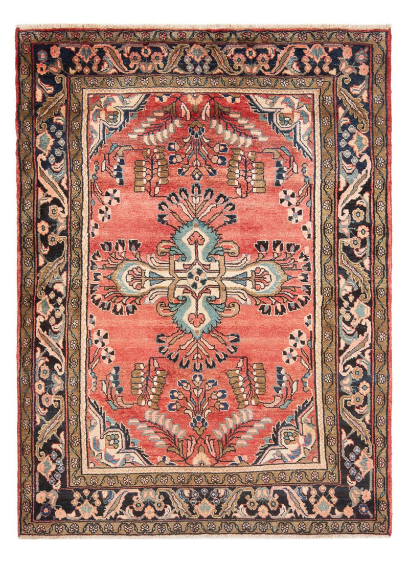 Tapis persan - Nomadic - 226 x 155 cm - rouge