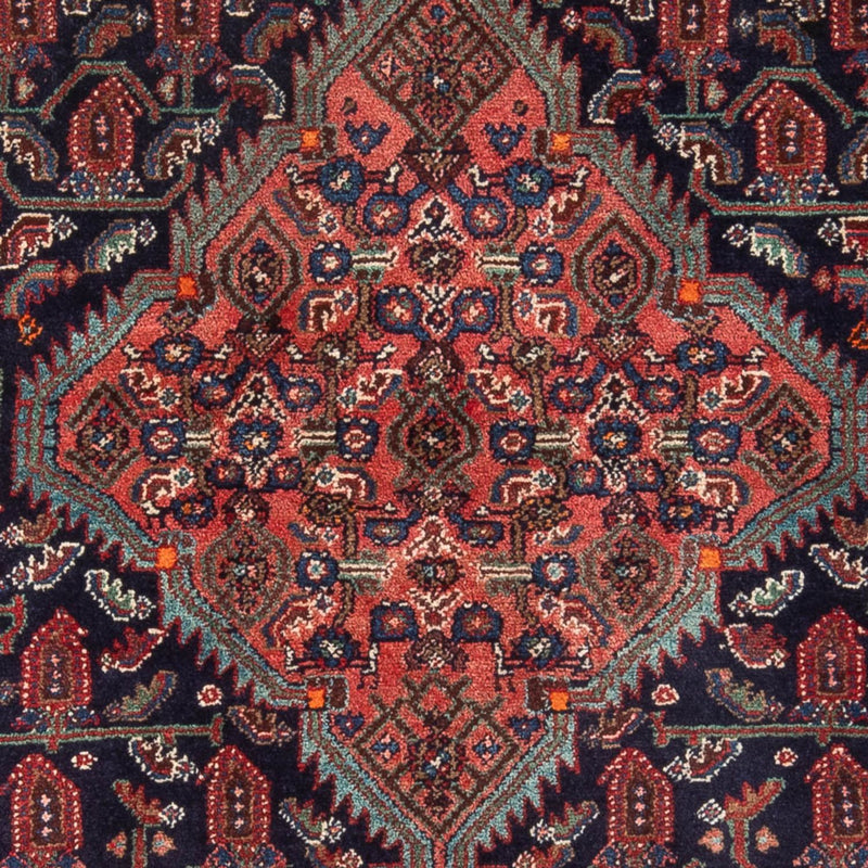 Tapis persan - Nomadic - 220 x 130 cm - bleu foncé