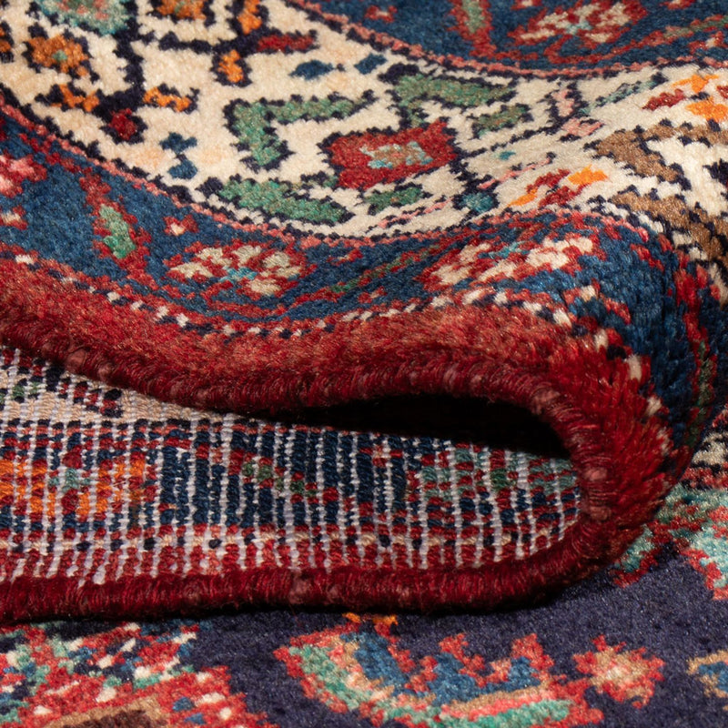 Tapis persan - Nomadic - 220 x 130 cm - bleu foncé
