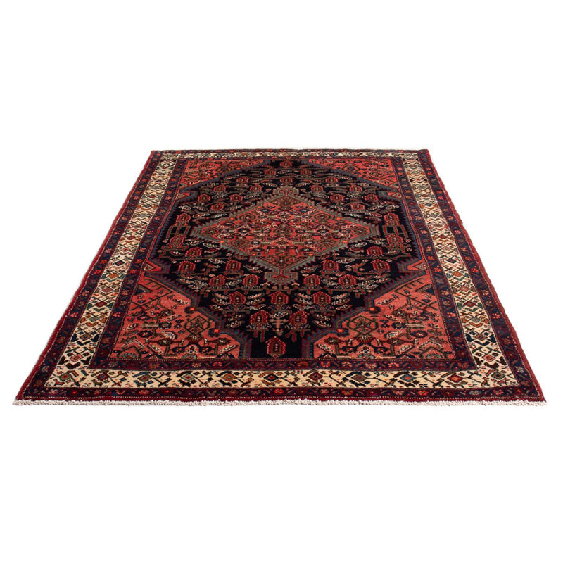 Tapis persan - Nomadic - 220 x 130 cm - bleu foncé