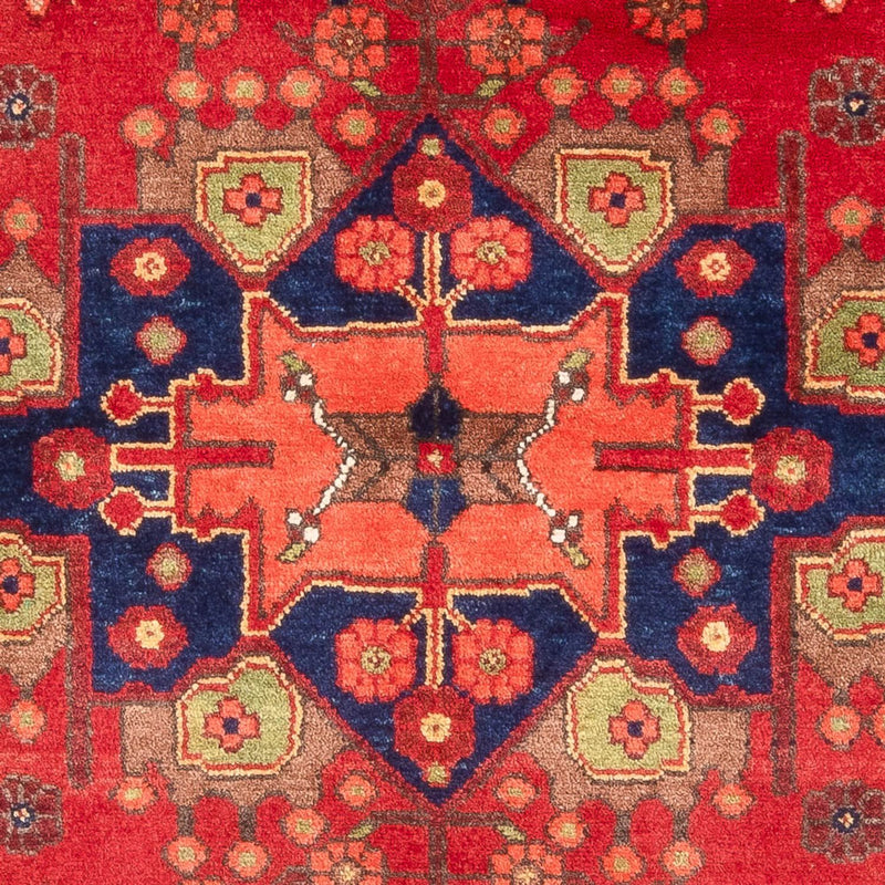 Tapis persan - Nomadic - 207 x 138 cm - rouge