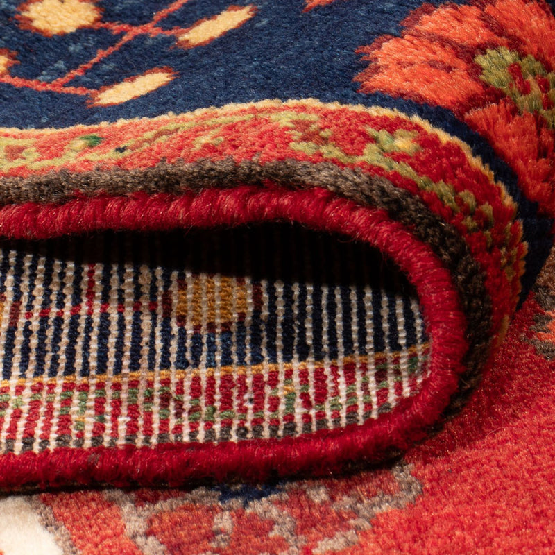Tapis persan - Nomadic - 207 x 138 cm - rouge