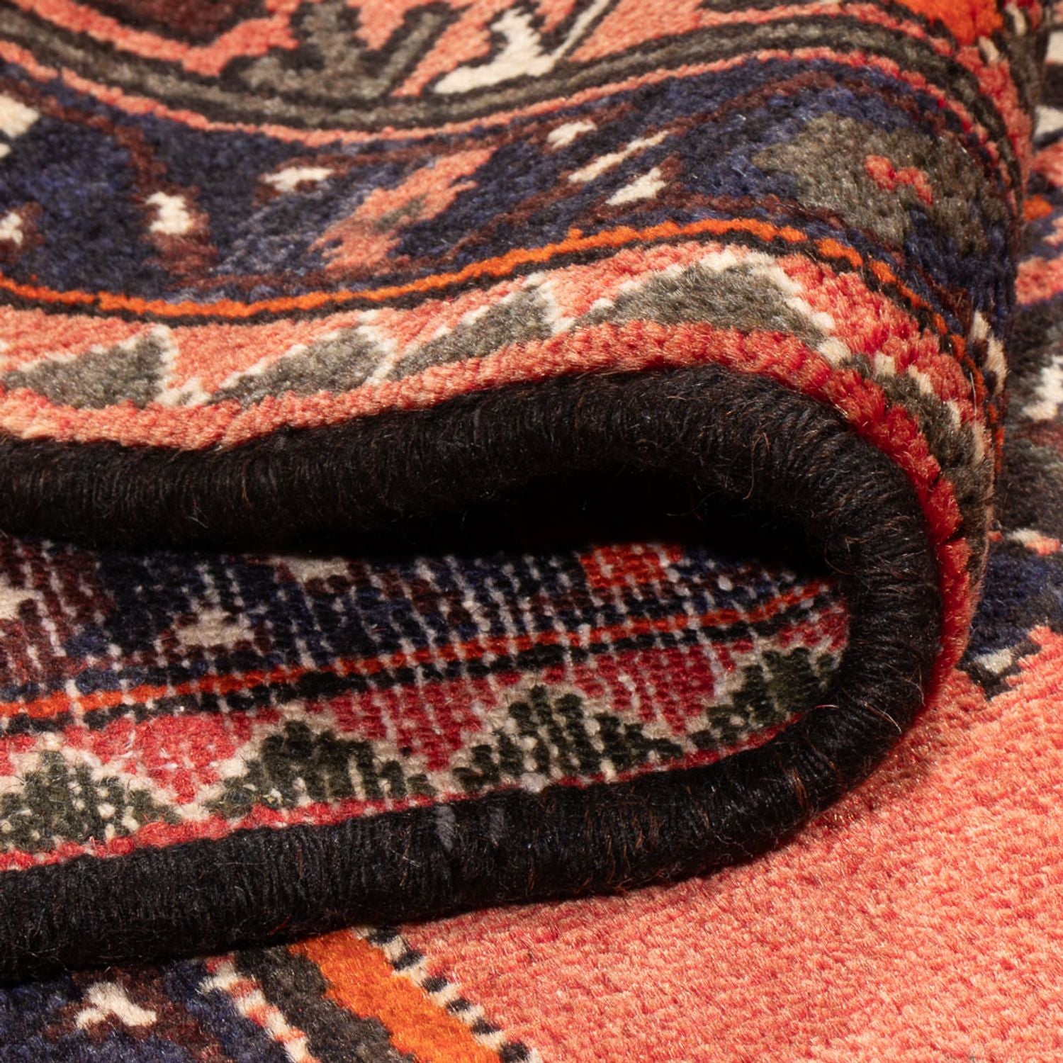 Tapis persan - Nomadic - 215 x 140 cm - orange
