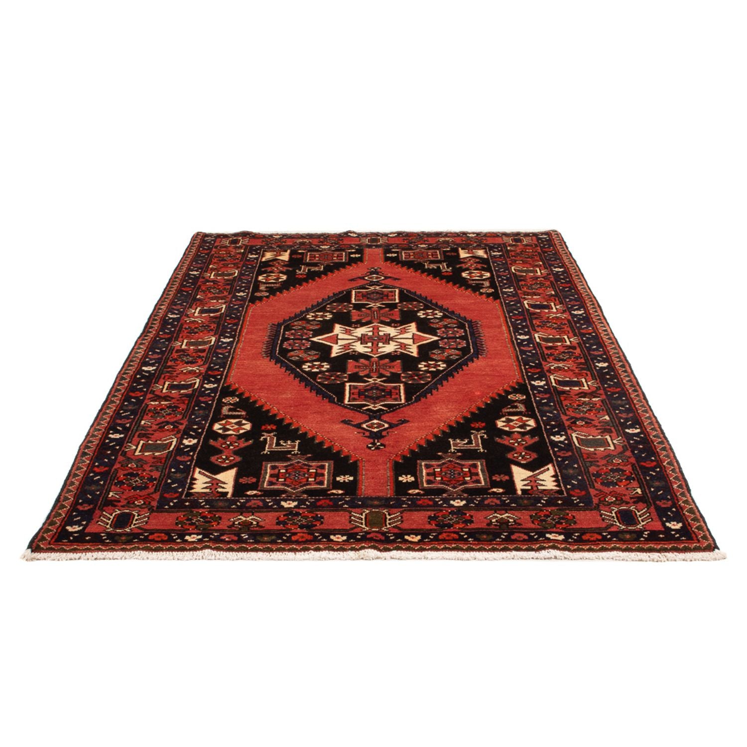 Tapis persan - Nomadic - 215 x 140 cm - orange