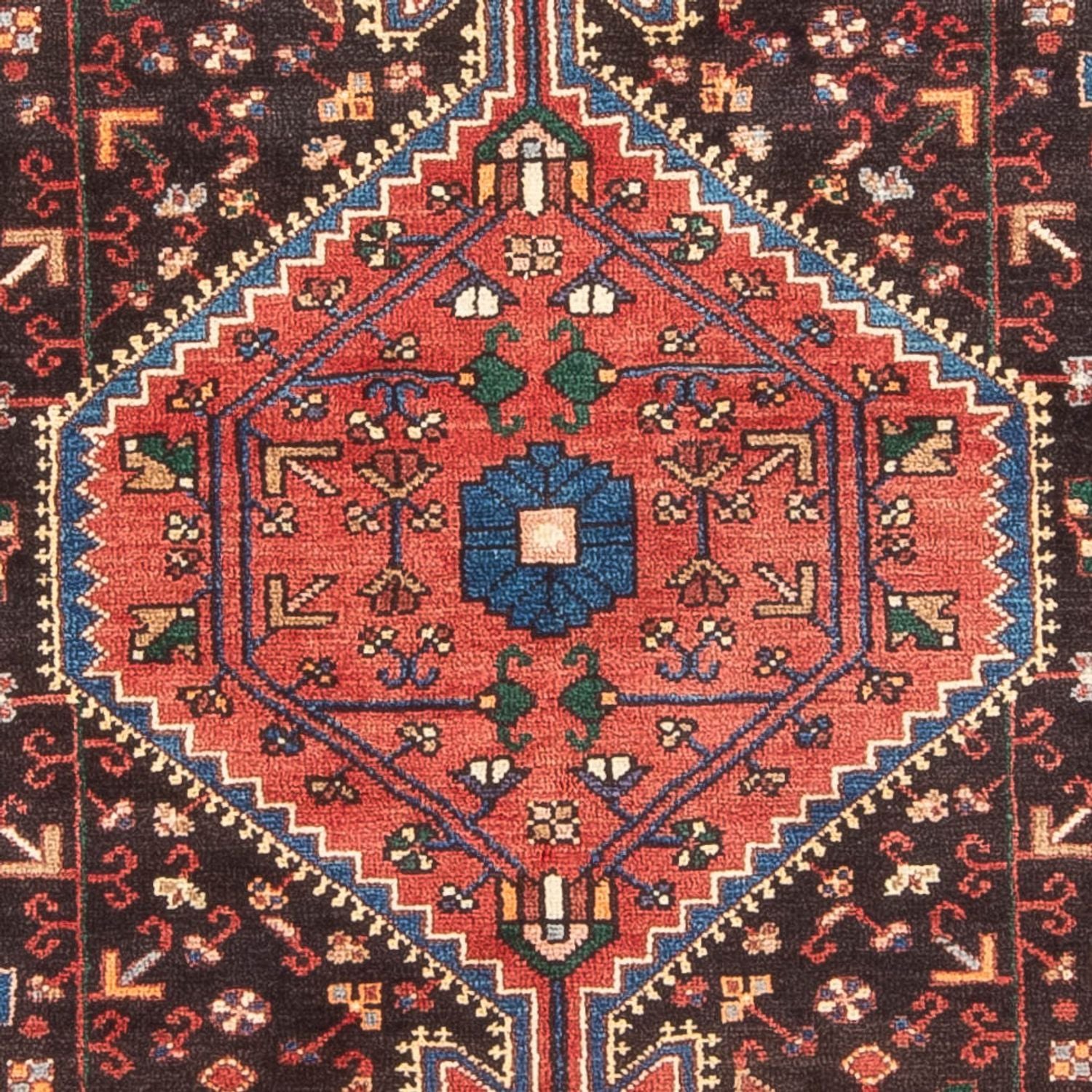 Tapis persan - Nomadic - 215 x 144 cm - rouge clair