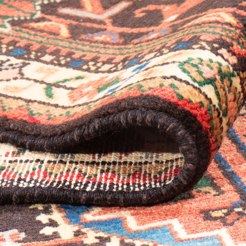 Tapis persan - Nomadic - 215 x 144 cm - rouge clair