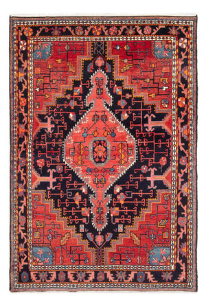 Tapis persan - Nomadic - Royal - 218 x 139 cm - bleu foncé