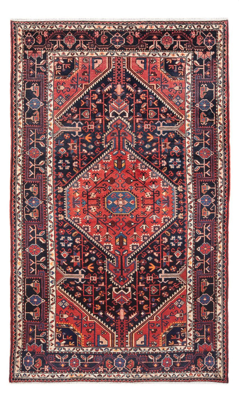 Tapis persan - Nomadic - Royal - 234 x 135 cm - bleu foncé