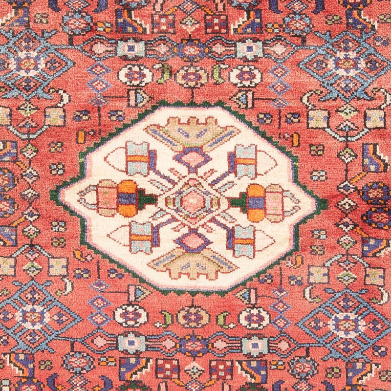 Tapis de couloir Tapis persan - Nomadic - 221 x 128 cm - rouge