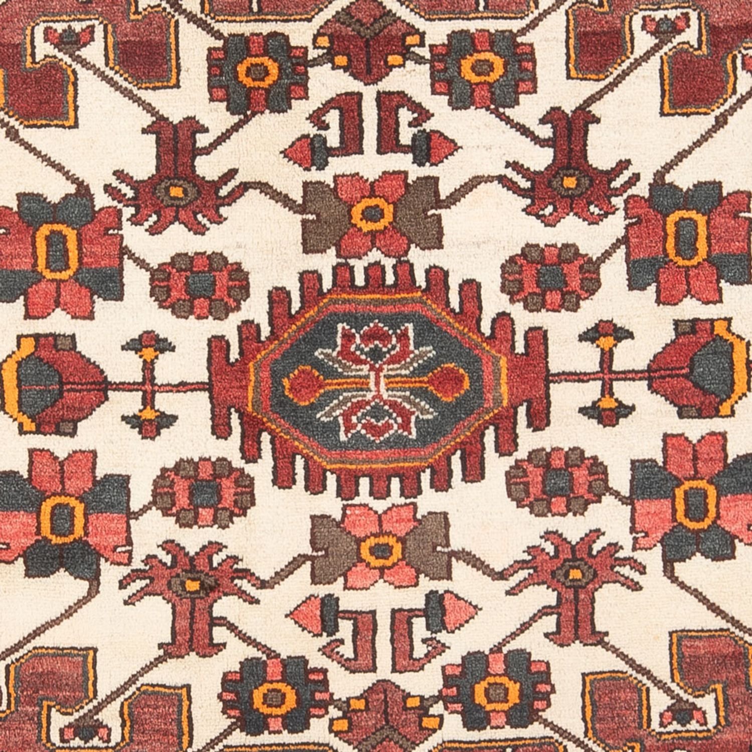 Tapis persan - Nomadic - Royal - 209 x 134 cm - rouge
