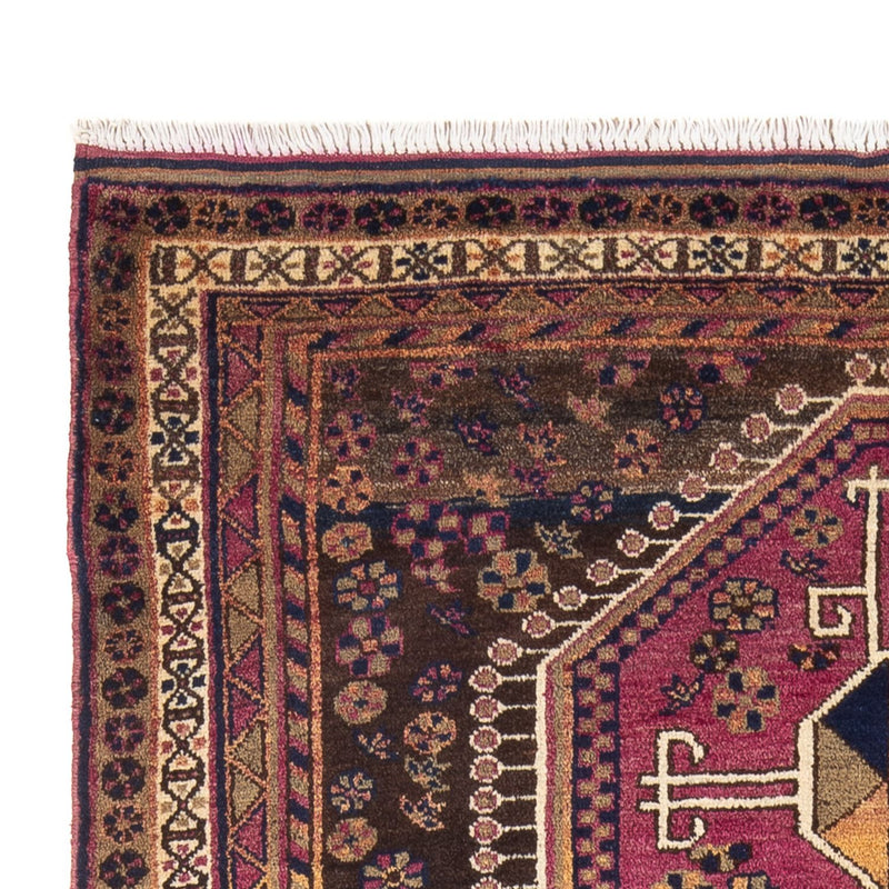 Tapis persan - Nomadic - Royal - 227 x 138 cm - bleu foncé