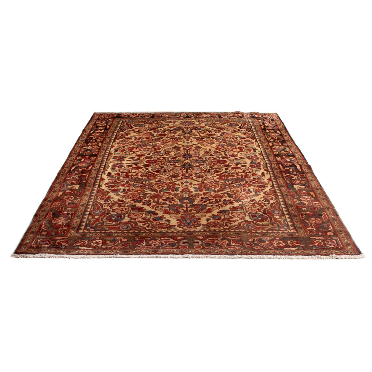 Perserteppich - Nomadic - Royal - 214 x 152 cm - creme