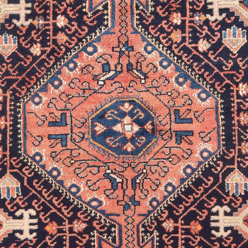 Tapis persan - Nomadic - Royal - 241 x 134 cm - bleu foncé