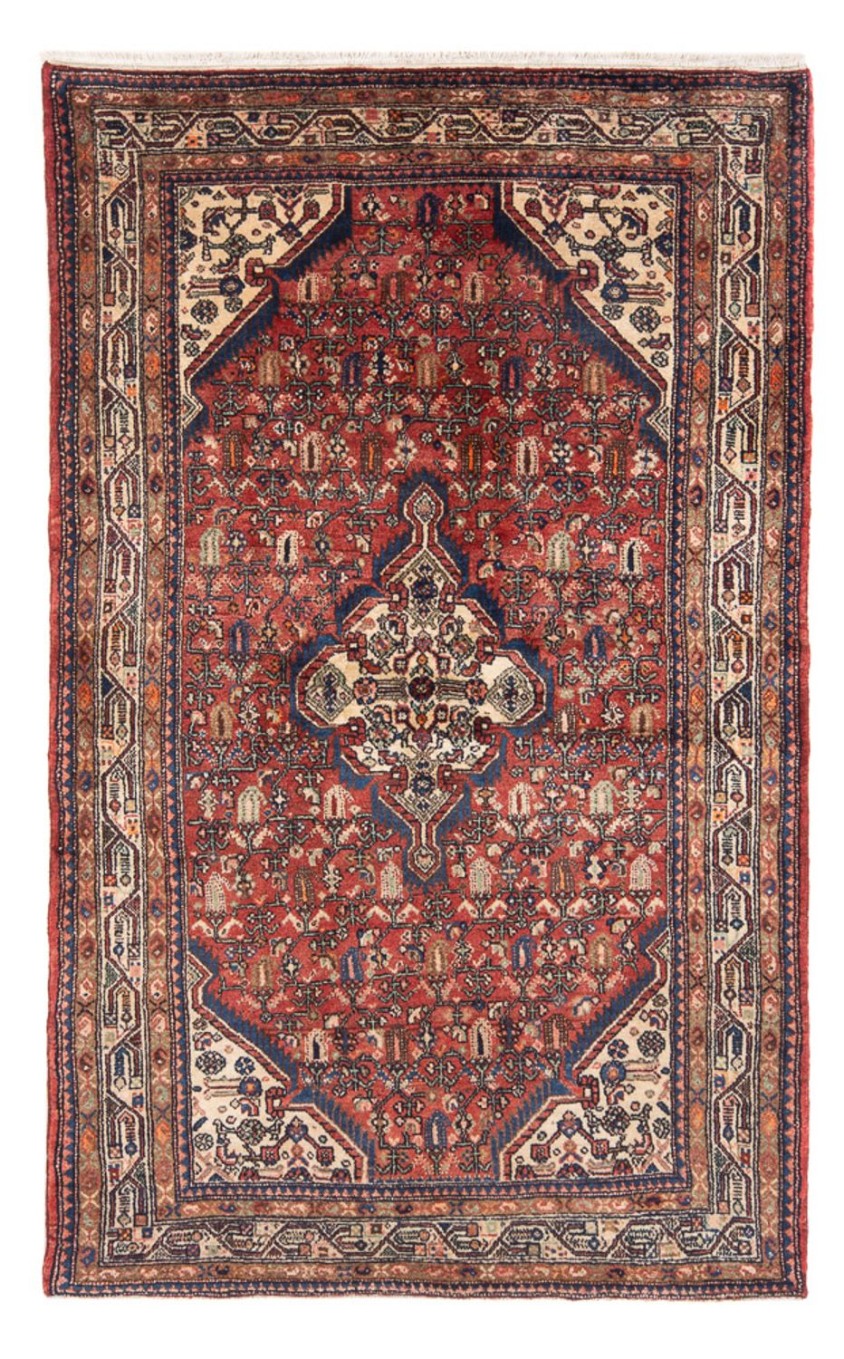 Perserteppich - Nomadic - Royal - 221 x 132 cm - rot