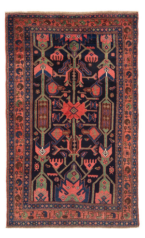 Perserteppich - Nomadic - Royal - 219 x 132 cm - dunkelblau
