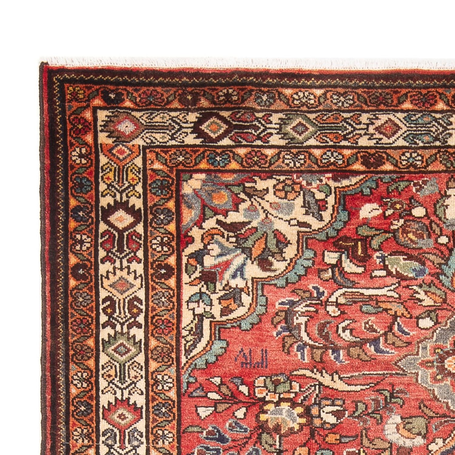 Tapis persan - Nomadic - Royal - 225 x 142 cm - rouge