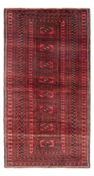 Perserteppich - Nomadic - Royal - 241 x 130 cm - dunkelblau