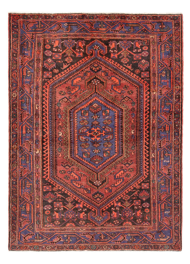 Tapis persan - Nomadic - Royal - 197 x 142 cm - rouge