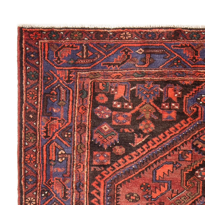 Tapis persan - Nomadic - Royal - 197 x 142 cm - rouge