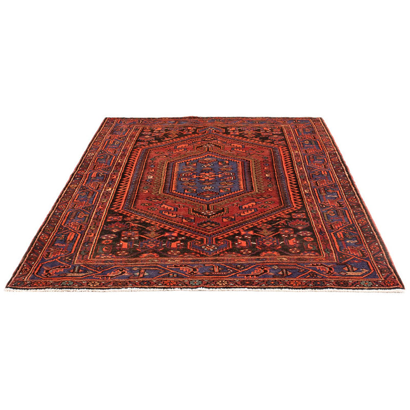 Tapis persan - Nomadic - Royal - 197 x 142 cm - rouge