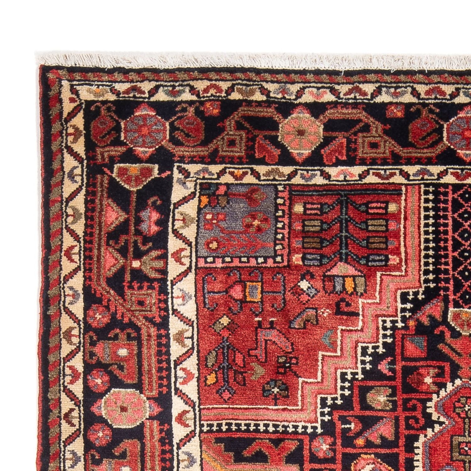 Perserteppich - Nomadic - Royal - 204 x 132 cm - dunkelblau