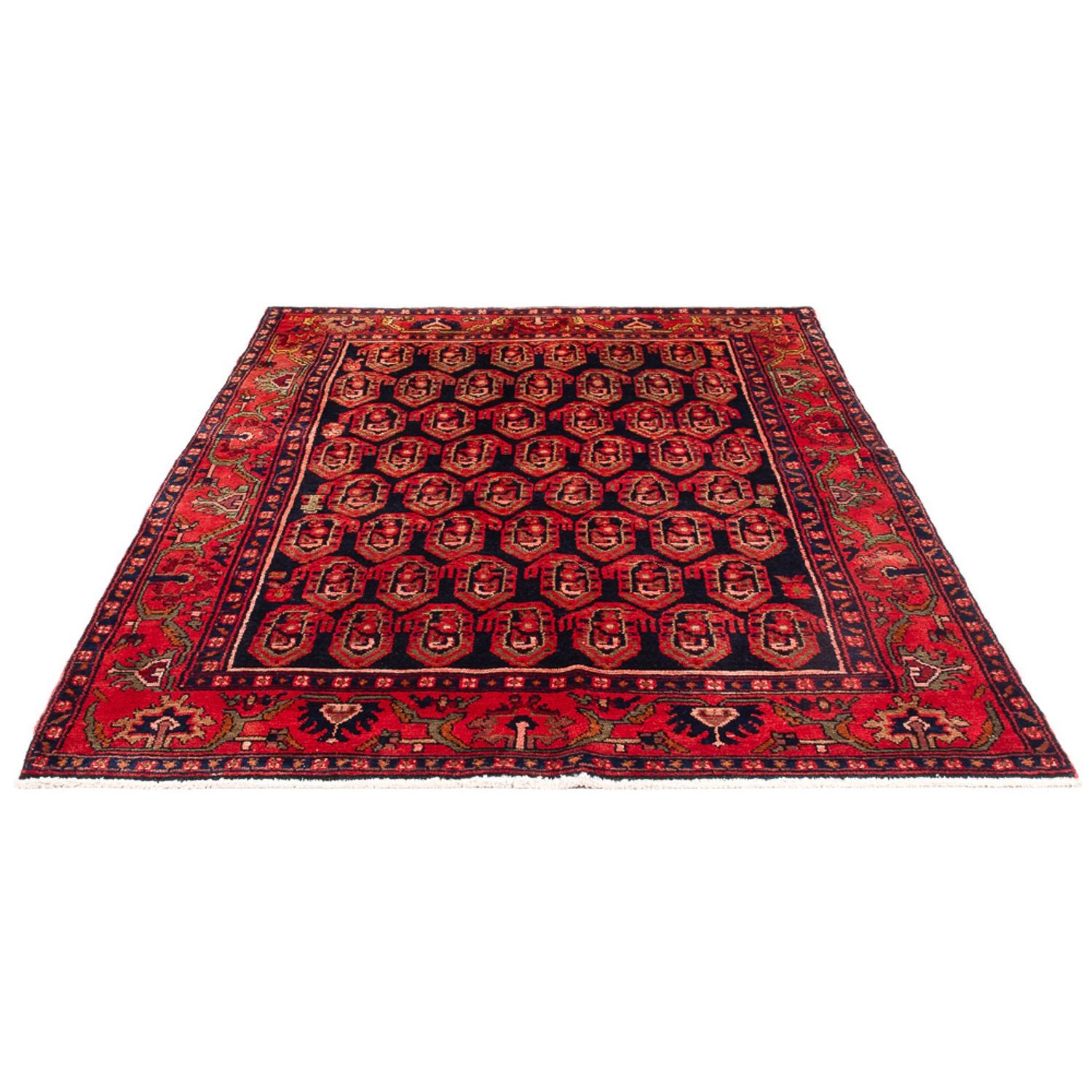 Perserteppich - Nomadic - Royal - 201 x 137 cm - dunkelblau
