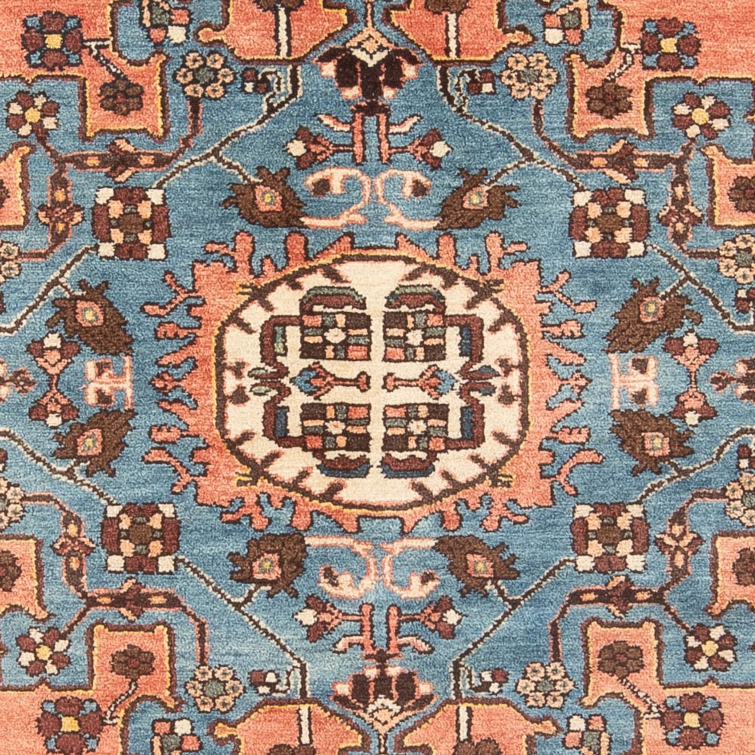 Tapis persan - Nomadic - Royal - 190 x 136 cm - orange