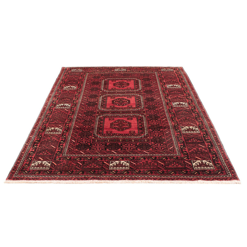 Perserteppich - Nomadic - Royal - 218 x 134 cm - rot