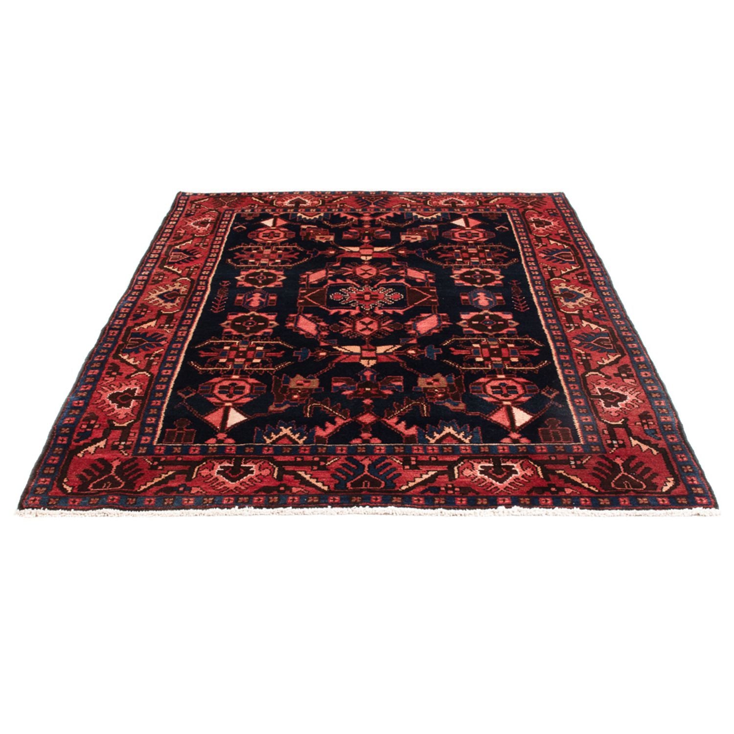 Perserteppich - Nomadic - Royal - 207 x 137 cm - dunkelblau