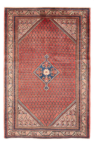 Tapis persan - Nomadic - Royal - 202 x 130 cm - rouge