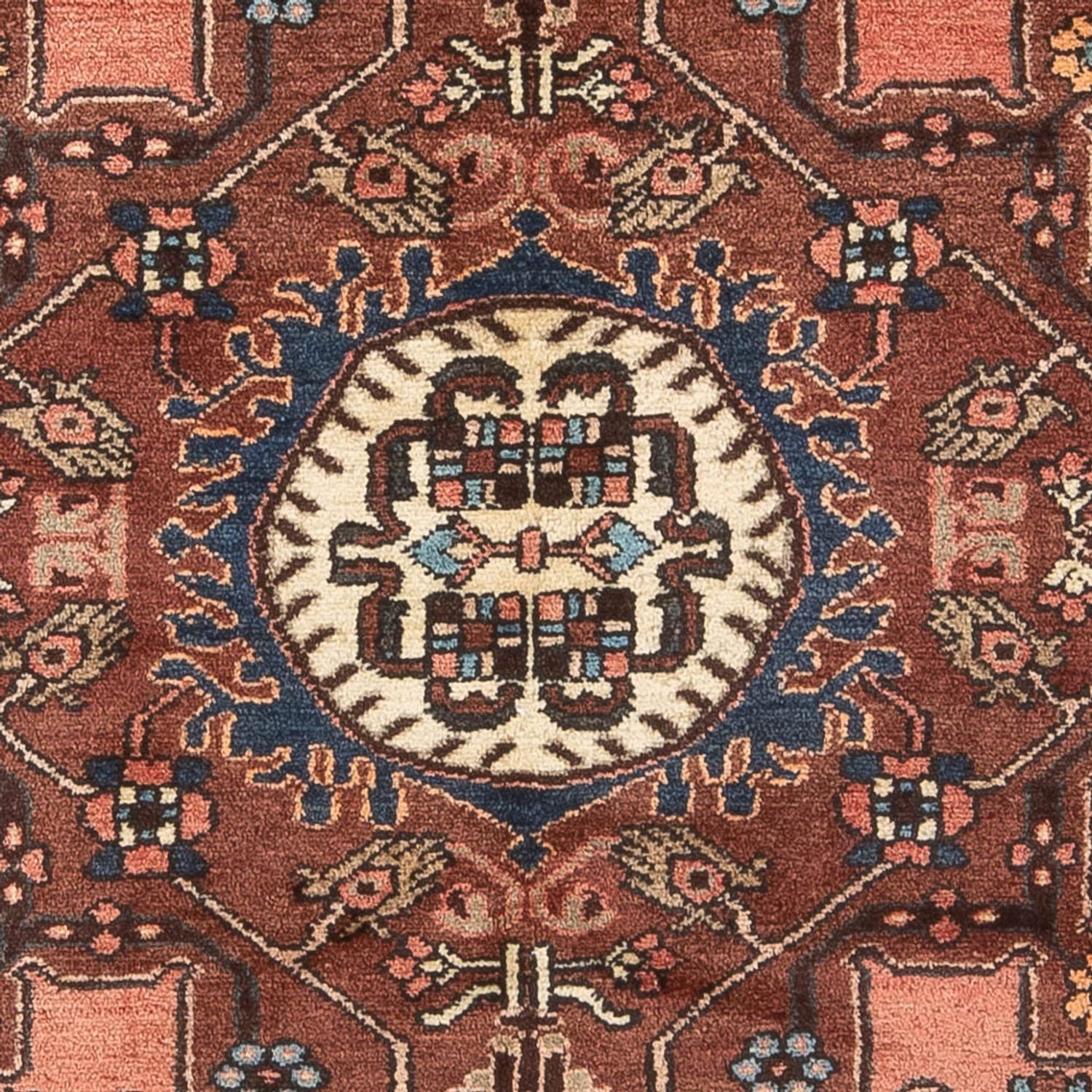 Perserteppich - Nomadic - Royal - 197 x 132 cm - rot