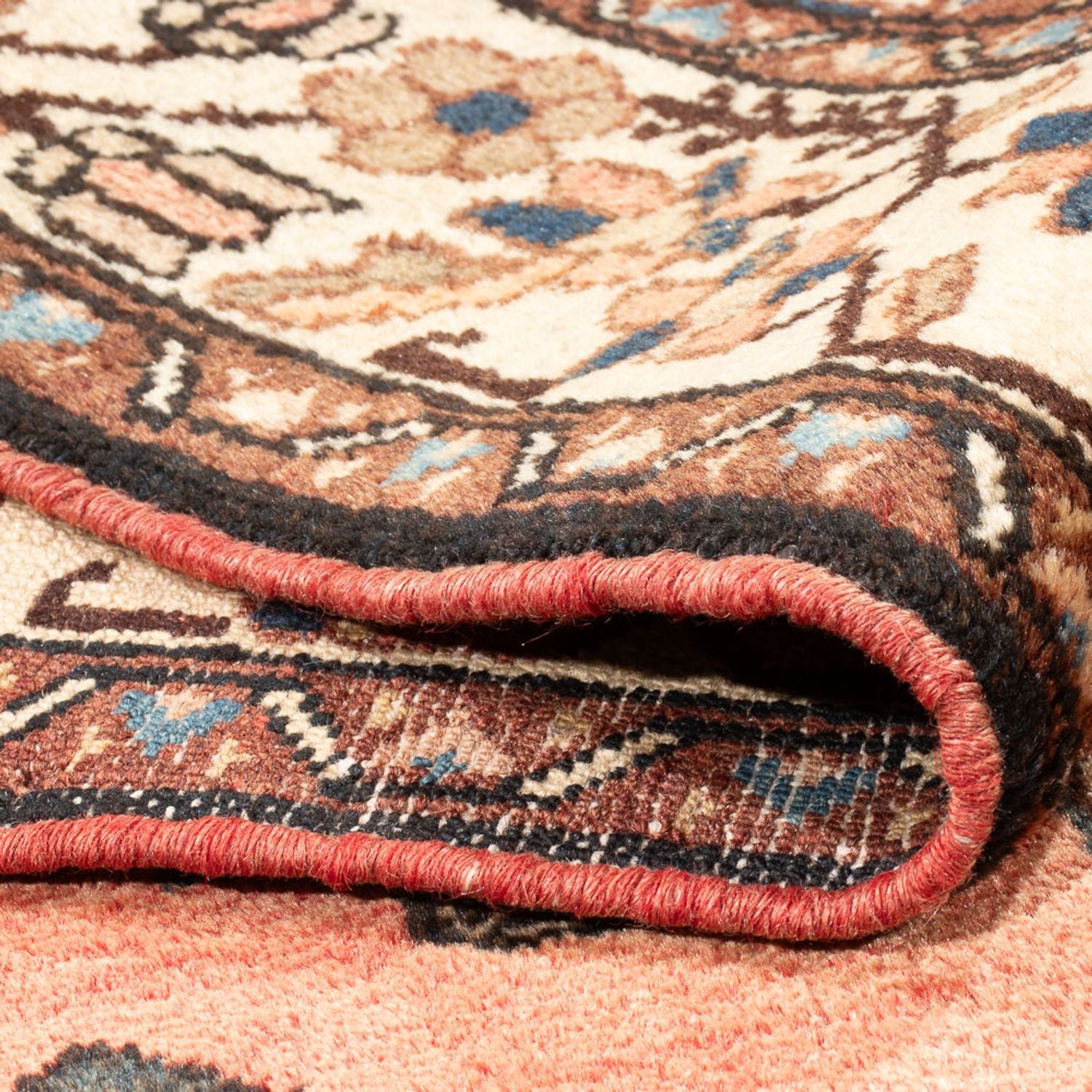 Perserteppich - Nomadic - Royal - 197 x 132 cm - rot