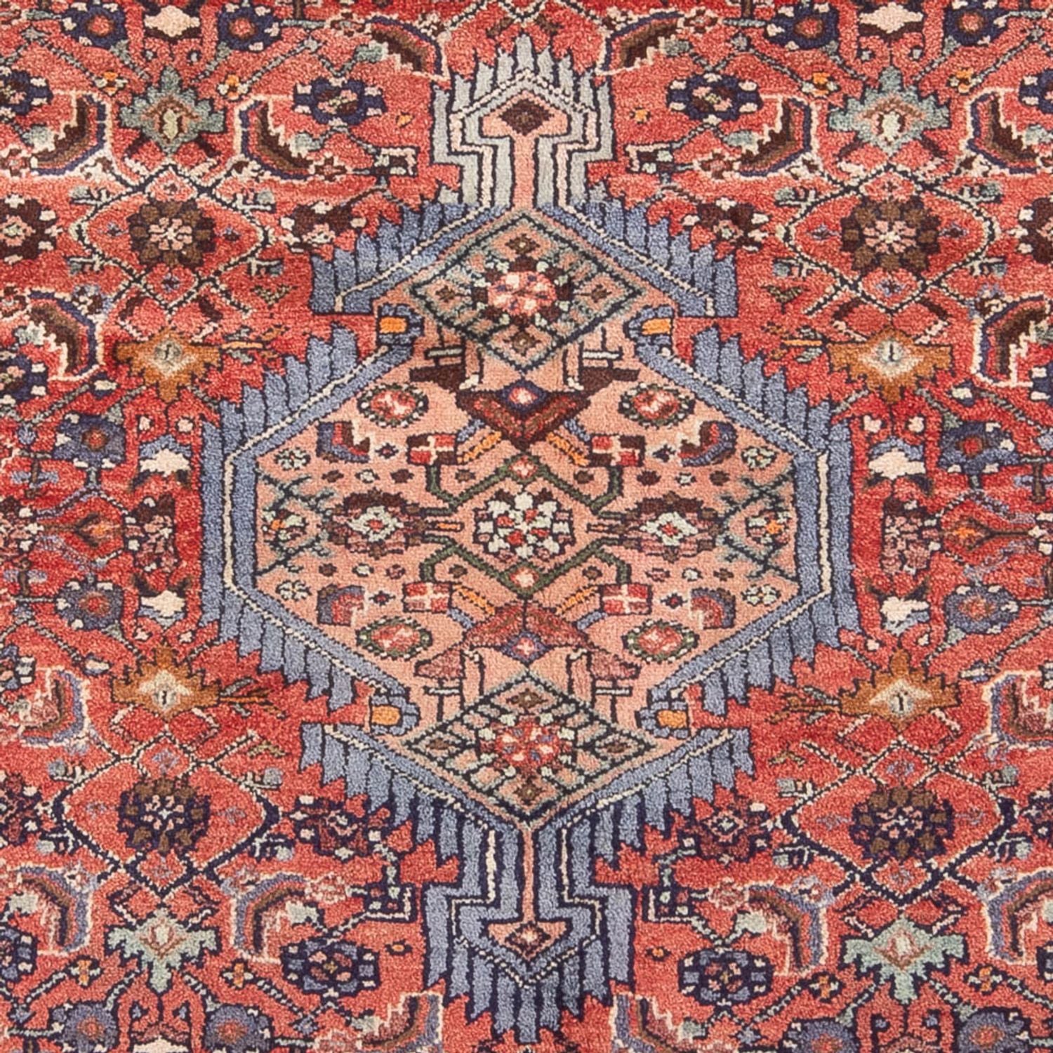 Tapis persan - Nomadic - Royal - 213 x 151 cm - rouge