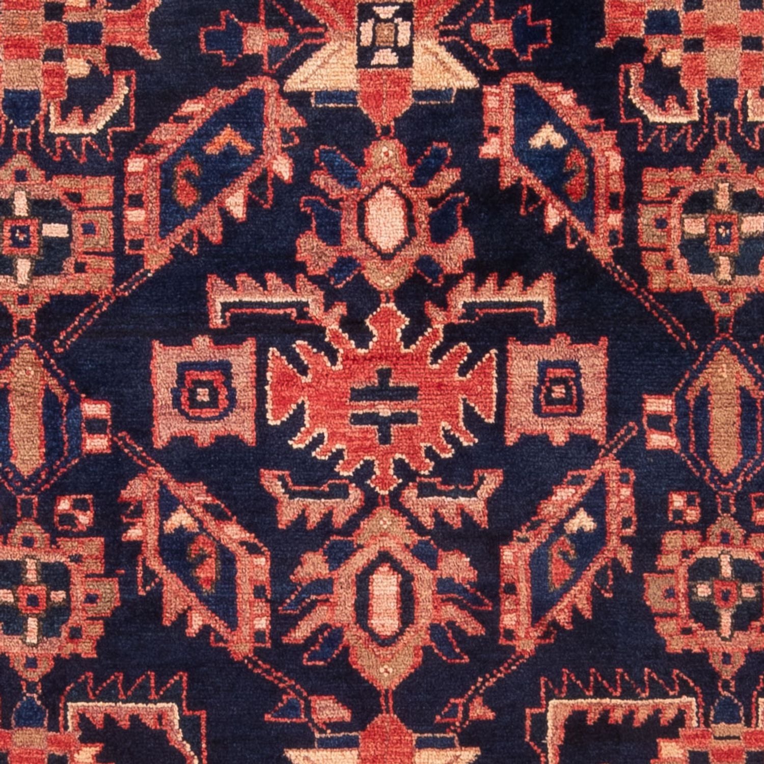 Perserteppich - Nomadic - Royal - 202 x 131 cm - dunkelblau